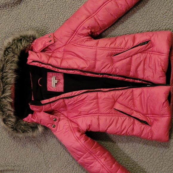 Calvin Klein Other - Calvin Klein Pink Puffer Girl's Coat 5/6